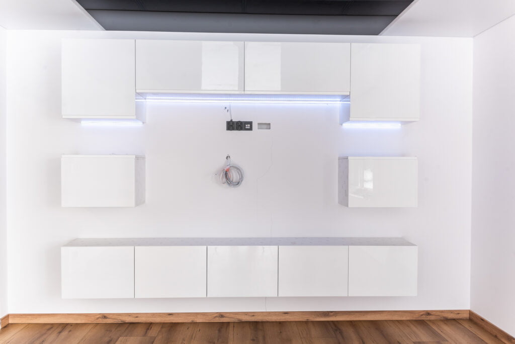 fronty akryl biały wysoki połysk